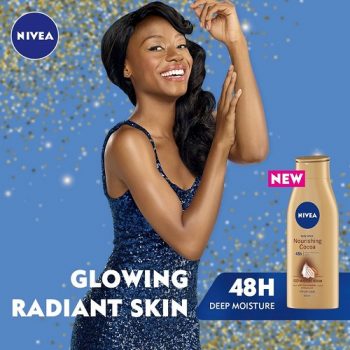 لوسیون بدن نیوآ حاوی کره طبیعی کاکائو Nivea Nourishing Cocoa حجم 400 میلی لیتر