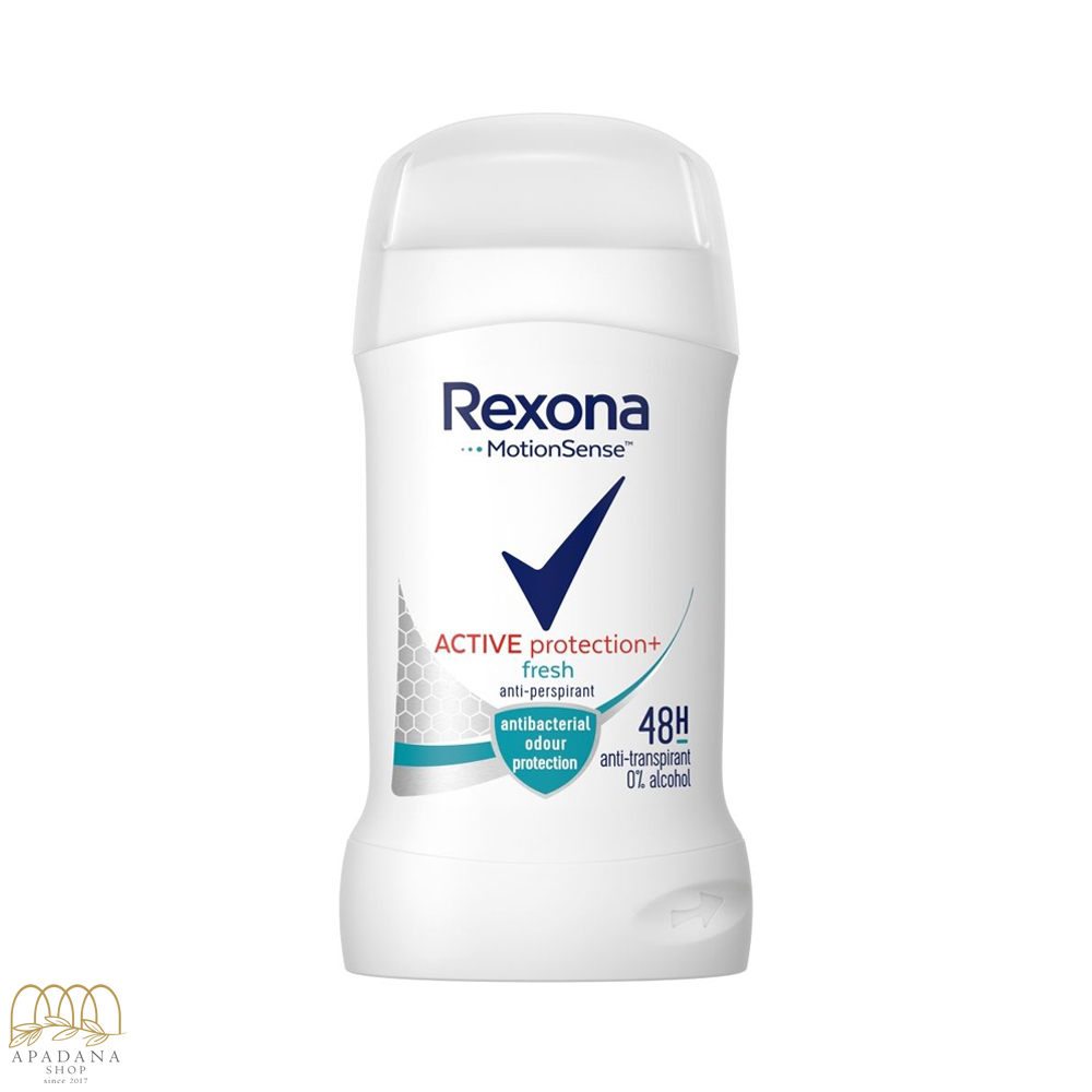 استیک-ضد-تعریق-زنانه-48-ساعته-رکسونا-مدل-Active-Protection+-Fresh-حجم-40-میل استیک ضد تعریق زنانه 48 ساعته رکسونا مدل Active Protection+ Fresh حجم 40 میل