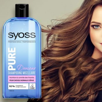 شامپو نرم کننده Pure Douceur سایوس حجم 500 میل