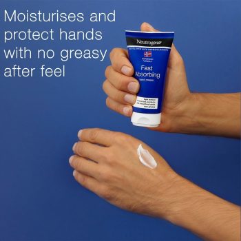 کرم دست جذب سریع نوتروژینا با فرمول نروژ مدل Fast Absorbing حجم 75 میل