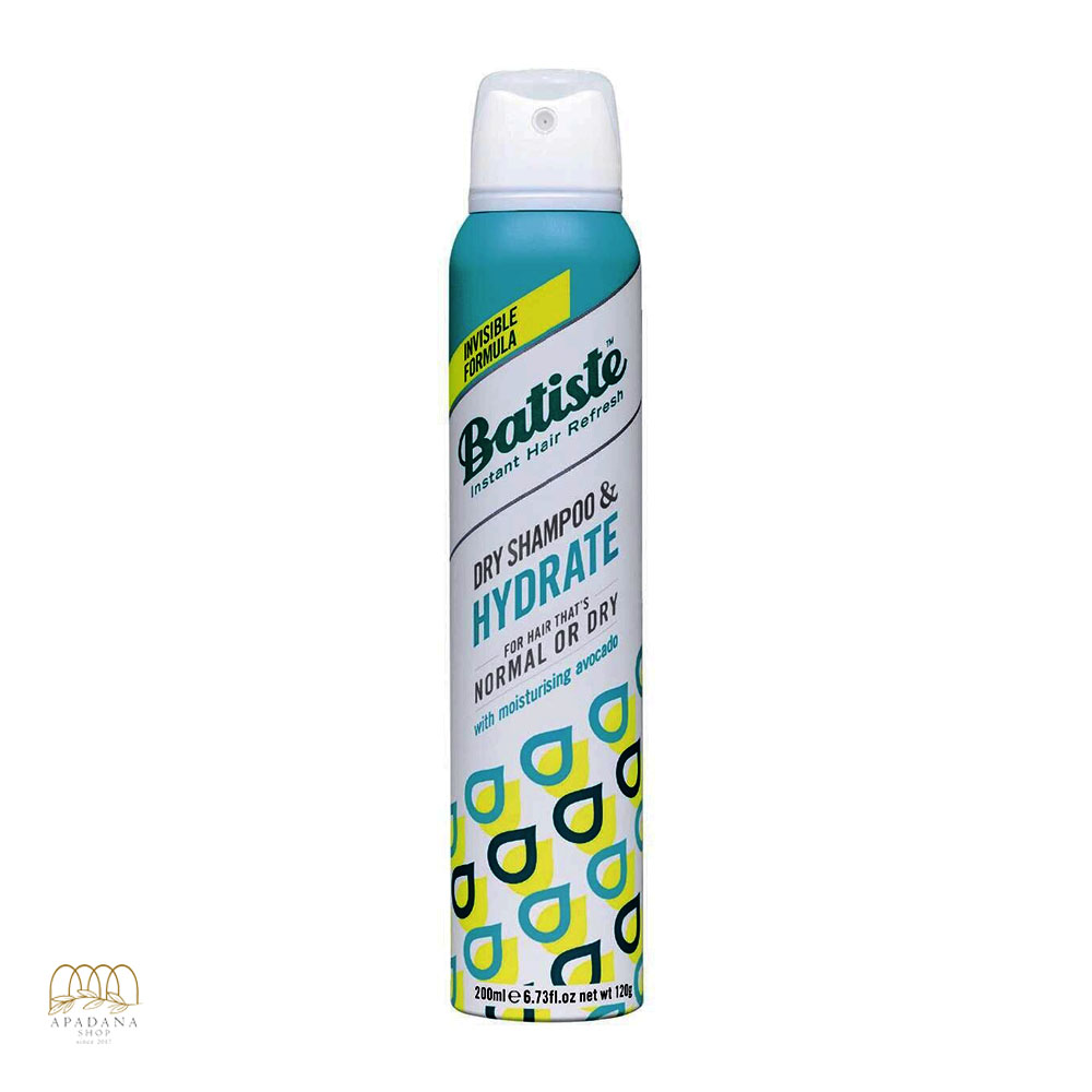 شامپو خشک باتیست مدل آبرسان Hydrate حجم 200 میل33 شامپو خشک باتیست مدل آبرسان Hydrate حجم 200 میل33