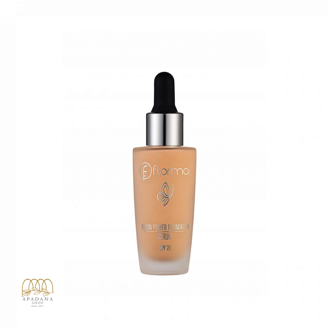 Flormar-Fusion-Power-Foundation-Serum-30ml(1) سرم کرم پودر فیوژن فلورمار حجم 30 میل
