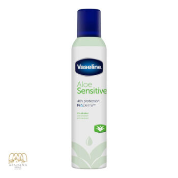 اسپری ضد تعریق زنانه وازلین مدل Aloe Sensitive حجم 250 میل