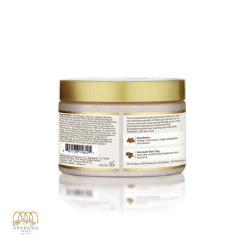 ماسک مو فر حرارتی آفریکن پراید مدل Moroccan Clay & Shea Butter حجم 340 میل