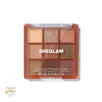 پالت سایه چشم 9 رنگ شیگلم مدل Cinnamon Spice