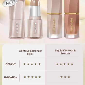 کانتور استیکی دو کاره شیگلم Sheglam مدل Buttery Buff Contour & Bronzer Stick