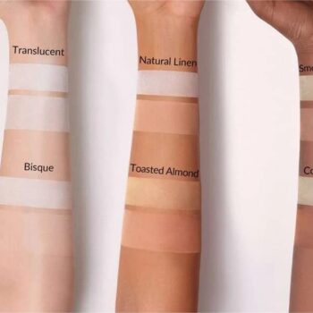 پودر فیکس دو طبقه صورت و چشم شیگلم رنگ Natural Linen