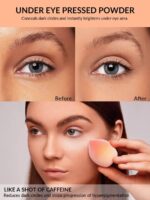 پودر فیکس دو طبقه صورت و چشم شیگلم رنگ Natural Linen