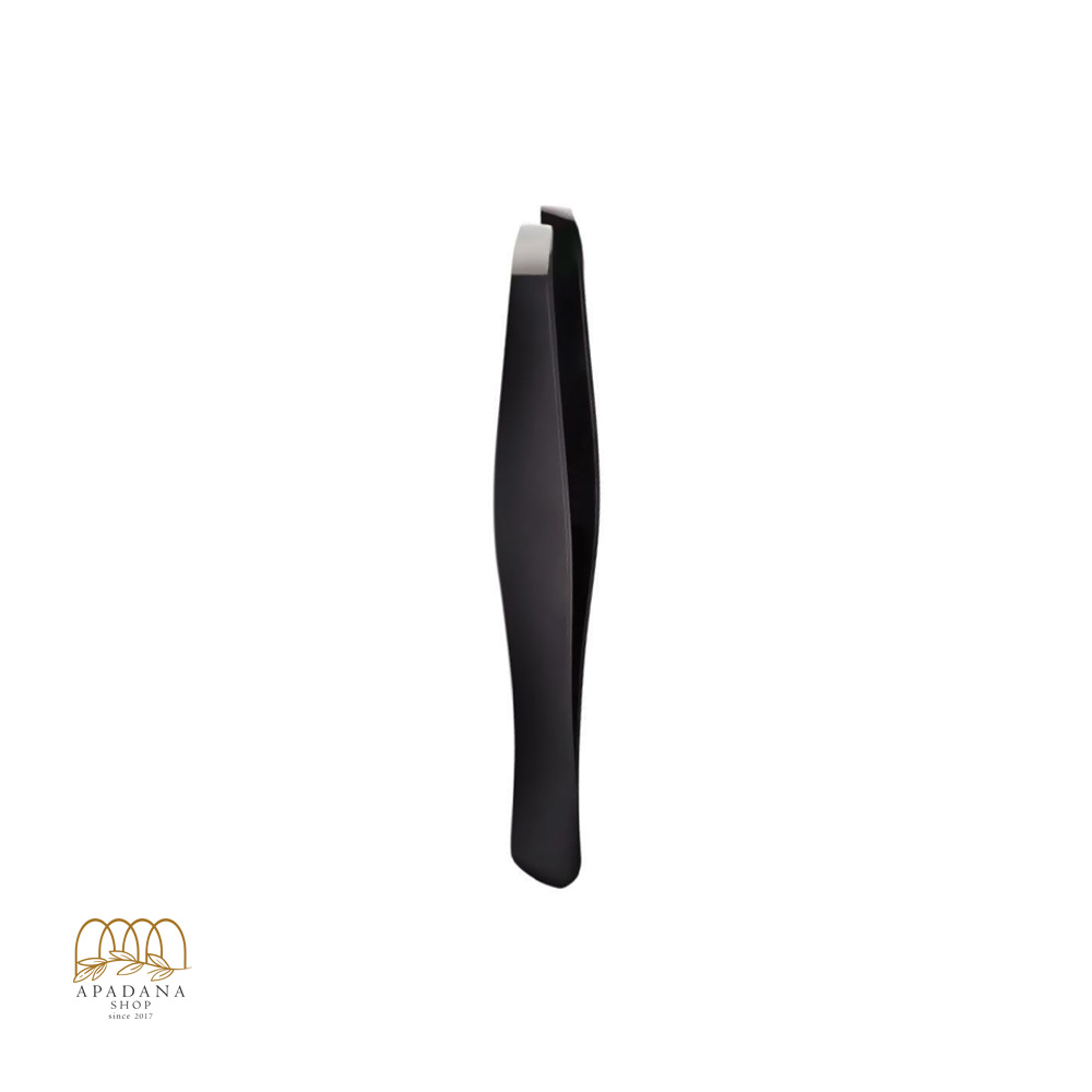 Biol-Slim-Line-Steel-Tweezers موچین ابرو اسلیم لاین مشکی بیول