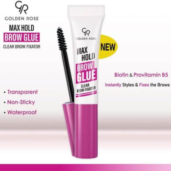 چسب ابرو (ژل ابرو) گلدن رز مدل Max Hold Brow Glue حجم 7 میل