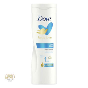 لوسیون بدن داو مدل Body Love Light Care مناسب برای انواع پوست حجم ۴۰۰ میل