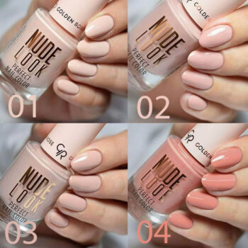لاک ناخن نود لوک Nude Look گلدن رز حجم 10 میل