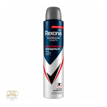 اسپری ضد تعریق مردانه رکسونا سری Advanced Protection مدل Antibacterial+Invisible حجم ۲۰۰ میل