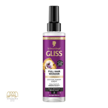 اسپری دو فاز گلیس مدل Full Hair Wonder مناسب ضد ریزش و موی ضعیف حجم 200 میل