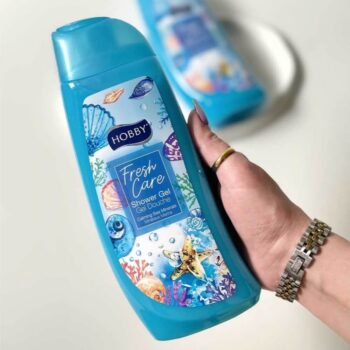 شامپو بدن هوبی Hobby مدل Fresh Care حاوی مواد معدنی دریا حجم 500 میل